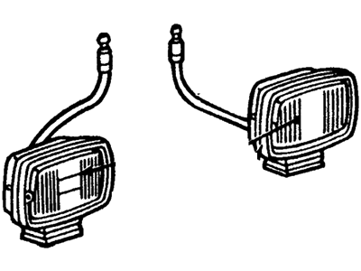 1994 Ford Explorer Fog Light - F3TZ15200H