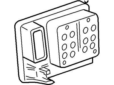 Lincoln LS ABS Control Module - 3W4Z-2C219-EA
