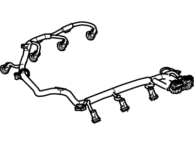 Ford 3C3Z-12B637-BA Wire Assembly 3C3Z-12B637-BA Ford Wire Assembly Illustration 1 of 1