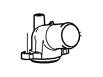 Ford 3L3Z-8592-AA Connection - Water Outlet