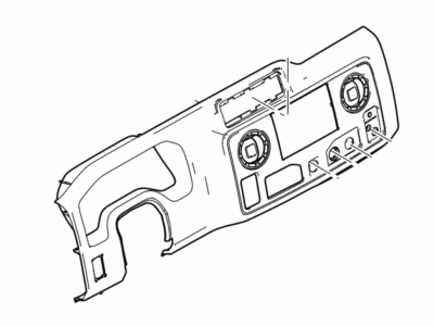 Ford AC2Z-15044D70-AA Panel - Instrument