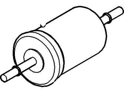 Mercury F89Z-9155-A Filter Assy - Fuel