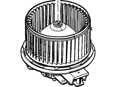 Ford DG1Z-19805-A Fan And Motor Assy