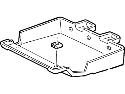 Mercury XS2Z9D665BA Vapor Canister Bracket