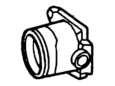2004 Ford Excursion Throttle Body - 2C3Z-9E926-AA