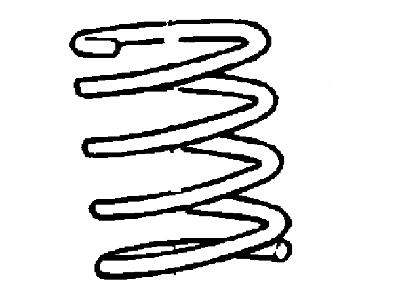 Ford 1S4Z-5310-JA Spring - Front                     