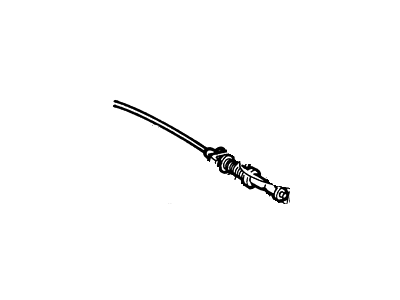 Ford E9TZ-9A758-U Cable Assy - Throttle Control      