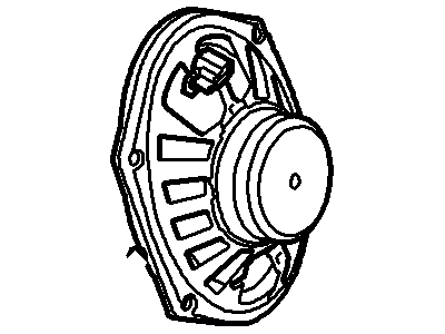 Ford 6U5Z-18808-CA Speaker Assy