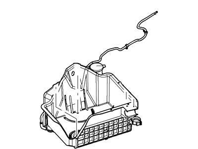 Ford 7C3Z-10732-A Tray Assembly - Battery, Passenger Side