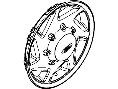 Ford F8UZ-1130-AACP Cover - Wheel