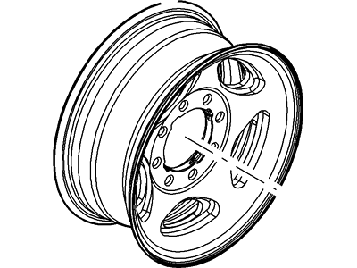 Ford BC2Z-1007-A Wheel Assy