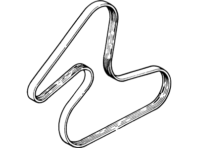 Mercury Sable Serpentine Belt - F5DZ-8620-EA