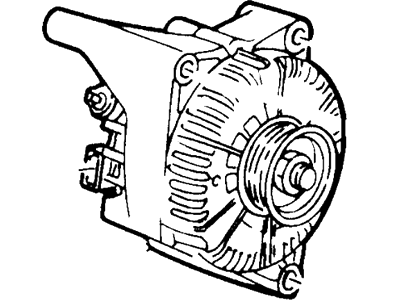 Ford 4U2Z-10V346-EURM Re-Manufactured Alternator Assembly