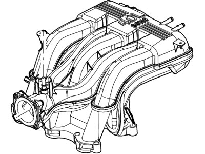 Mercury 6L2Z-9424-A Manifold Assy - Inlet
