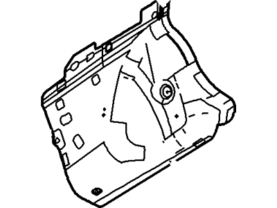 Ford 8G1Z-16055-A Apron Assy - Front Fender