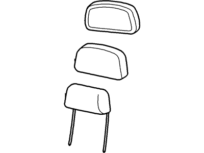 Ford 3L2Z-78611A08-AAJ Head Rest Assy