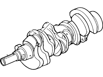 Mercury Sable Crankshaft - F4SZ-6V303-ARM