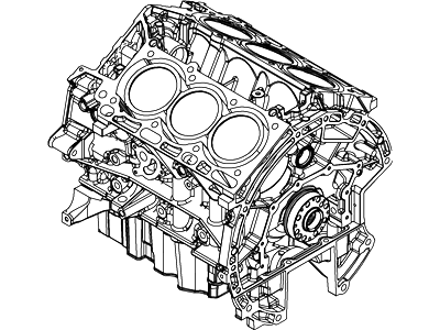Ford AA5Z-6009-D Short Block