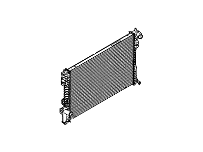 Ford BA8Z-8005-A Radiator Assy