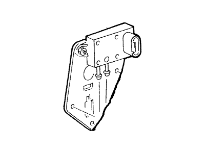 Ford F6DZ9J432A EGR Vacuum Control Bracket