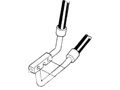 Ford F-250 HD A/C Hose - F4TZ-19D850-F