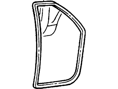 Ford F81Z-2520708-AA Weatherstrip Assy - Door Opening   