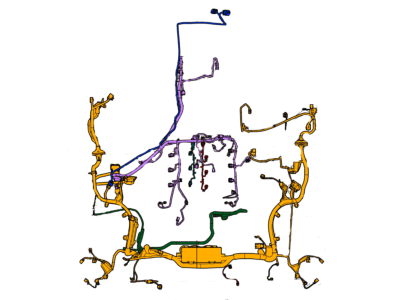 Ford DL3Z-12A581-CJB Wire Assy
