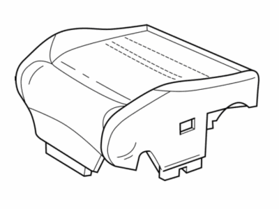 Ford YL2Z-7862901-BAB Cover Assy - Seat Cushion