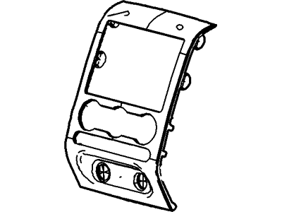 Ford 6L3Z-1504302-AC Panel Assy - Instrument Trim