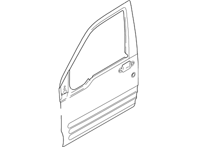 Ford 2T1Z-6120201-A Panel Assembly - Door - Outer, Driver Side