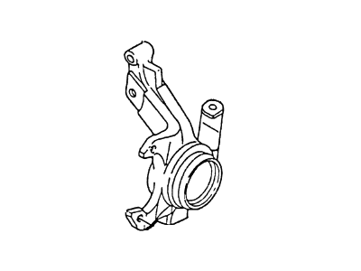 Mercury Tracer Steering Knuckle - F7CZ-3K186-BG