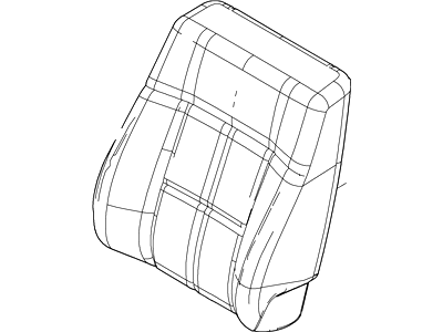 Lincoln CL7Z-7864810-B Pad - Seat Back