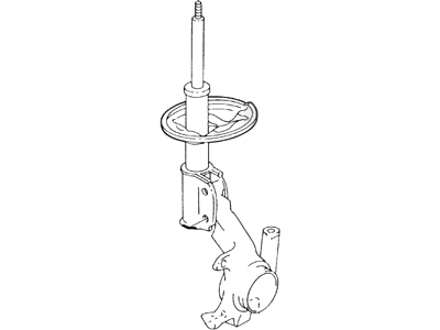 1994 Mercury Tracer Shock Absorber - XS4Z-18124-AA