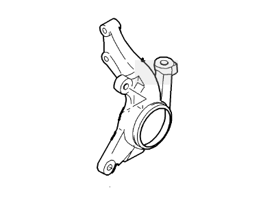 Mercury 5L8Z-3K185-AA Knuckle - Front Wheel