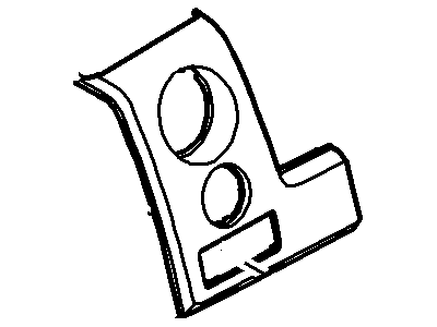 Ford 9L3Z-1504338-AB Panel - Instrument