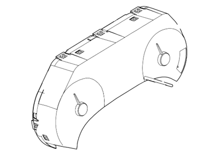 Lincoln Navigator Instrument Cluster - XL7Z-10849-AA