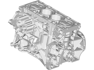 Ford AE8Z-6009-A Short Block