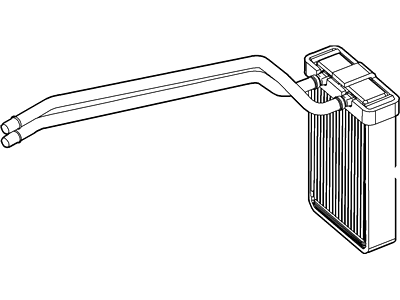 Ford 7C3Z-18476-B Core Assy - Heater