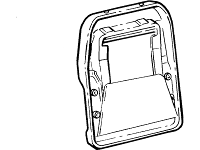 Ford XF2Z16613A38DA Frame & Spring - Rear