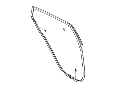 Ford BE8Z-54253A11-A Weatherstrip Assy - Door Opening