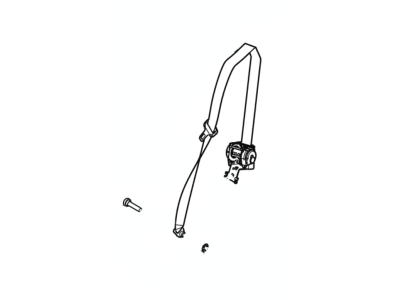 Ford BL3Z-15611B64-AA Seat Belt Assy