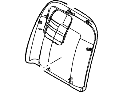 Ford 2C3Z-2860762-CCC Panel - Trim, Passenger Side