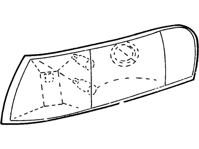 Mercury Side Marker Light - F2DZ-15A201-C