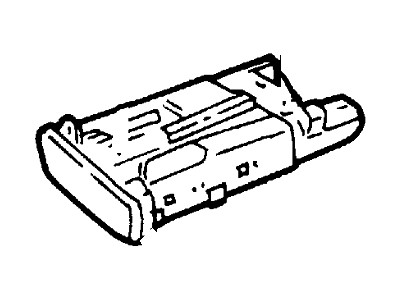Ford XF2Z-1604810-BAA Ashtray Housing