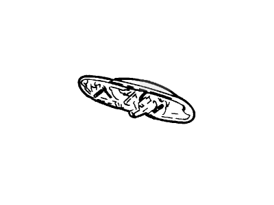 2000 Lincoln Town Car Door Handle - YW1Z-5426605-AA