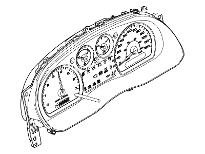 Ford Ranger Instrument Cluster - 6L5Z-10849-CA