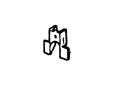 Ford E6DZ-54432A48-A Lock Cylinder Support