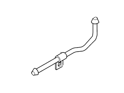 Ford YS4Z-6758-EA Tube Assembly - Crankcase Ventilation