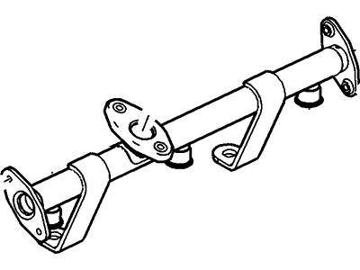 Mercury Fuel Rail - 4L2Z-9D280-A