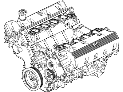 Ford 7C2Z-6006-A Service Engine Assy